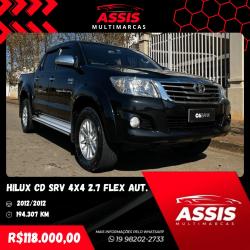 TOYOTA Hilux Caminhonete 2.7 16V 4P SRV CABINE DUPLA
