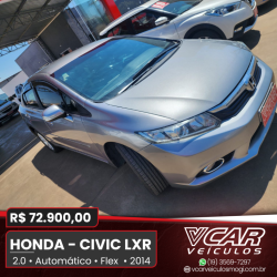 HONDA Civic 2.0 16V 4P FLEX LXR AUTOMTICO