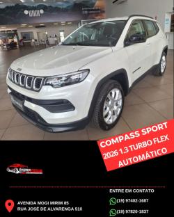 JEEP Compass 1.3 16V 4P FLEX SPORT T270 TURBO AUTOMTICO