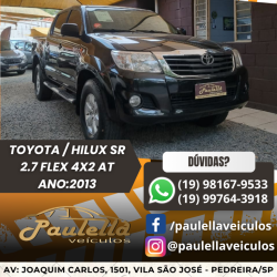 TOYOTA Hilux Caminhonete 2.7 16V 4P SR CABINE DUPLA AUTOMTICO