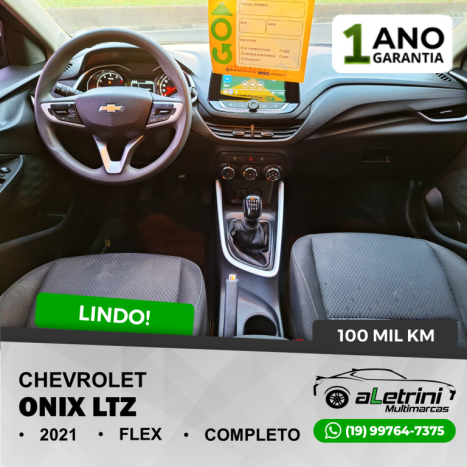 CHEVROLET Onix Hatch 1.0 4P FLEX LTZ TURBO, Foto 8